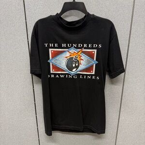 The Hundreds Black Tee with Explosive Graphic